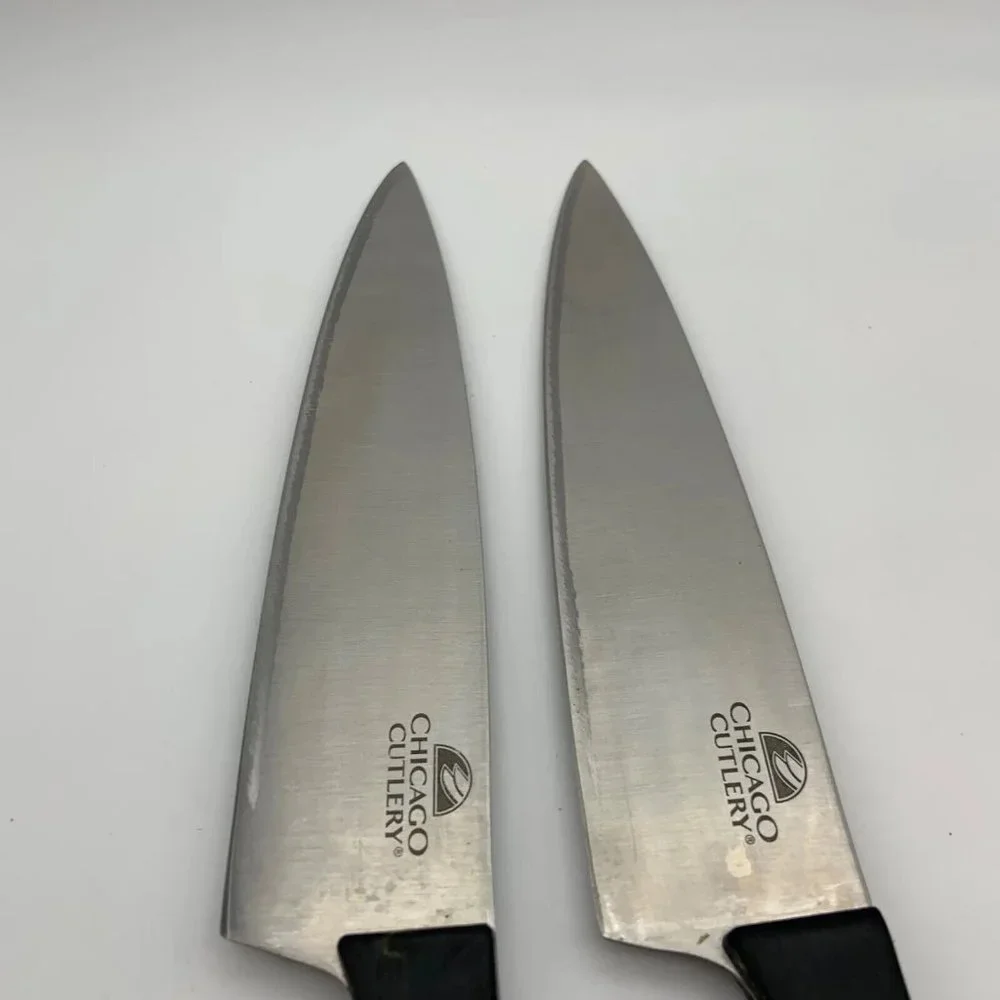 Set of Two Chicago Cutlery Utility Chef's Kitchen Knives